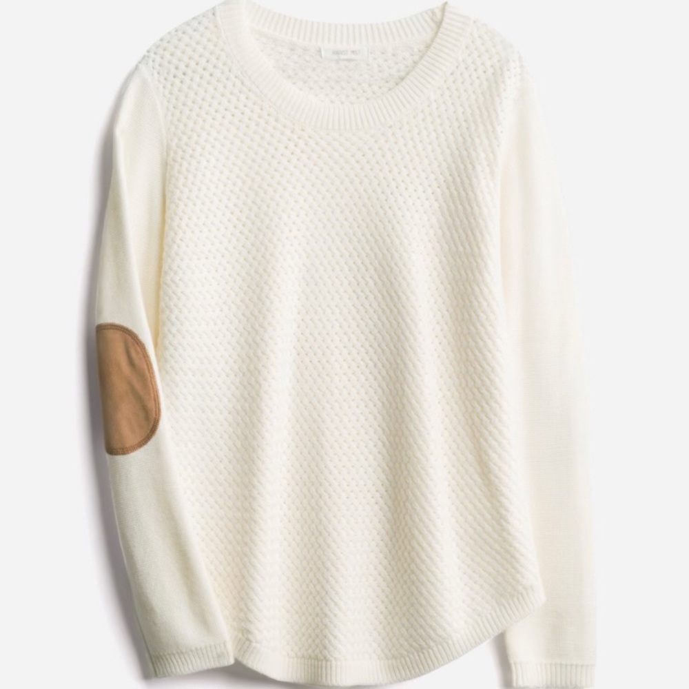 Elbow Patch Pullover